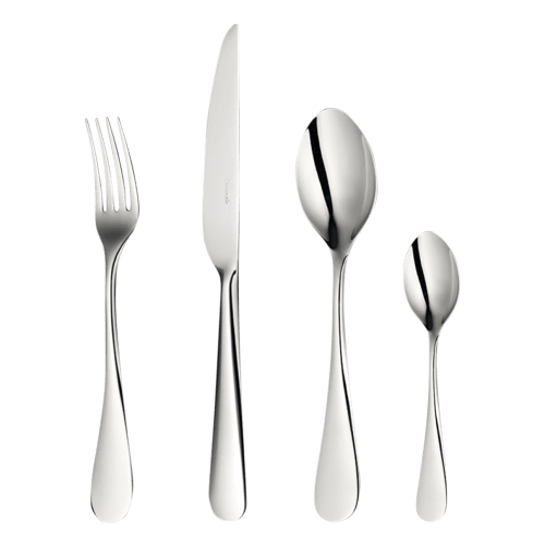christofle Flatware set for 12 people (48 pieces) Origine Stainless steel Origine