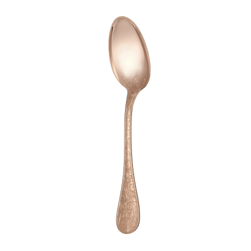 christofle Gilded Rose Gold Table Spoon Jardin d'Eden
