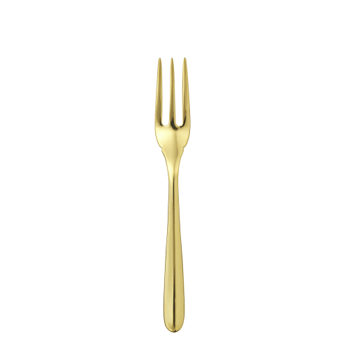 christofle Gold Stainless Steel Fish Fork L'Âme de Christofle