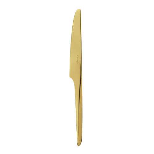 christofle Gold Stainless Steel Table Knife L'Âme de Christofle