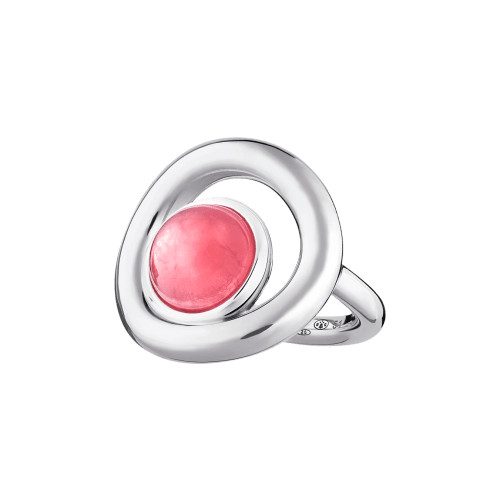 christofle Idole de Christofle Sterling Silver & Rhodocrosite Idole de Christofle