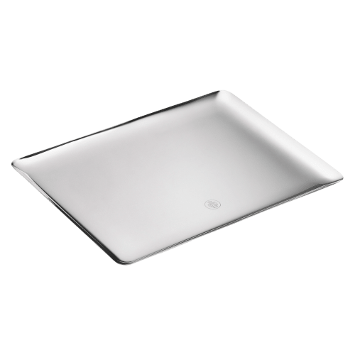 christofle Large Silver-Plated Platter - 17 x 13 in Silver Time