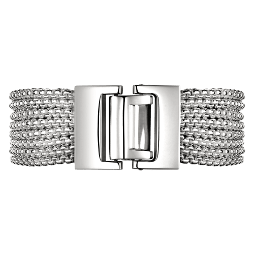 christofle Multi row small bracelet Madison Style Sterling silver Madison Style