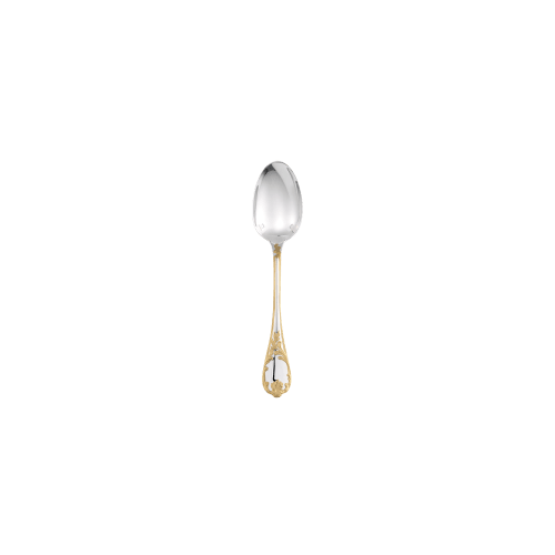 christofle Partially Gilded Silver plated After dinner teaspoon Marly