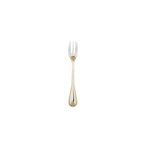 christofle Partially Gilded Silver-plated Cake fork Malmaison