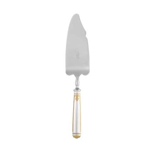 christofle Partially Gilded Silver-plated Cake Server Malmaison