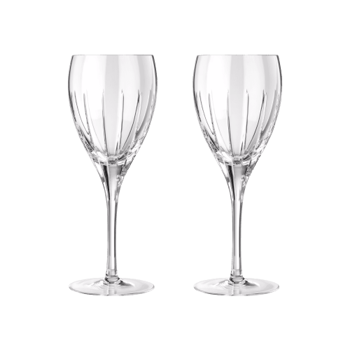 christofle Red wine crystal glasses - Set of 2 Iriana