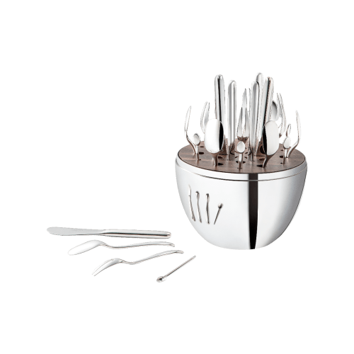 christofle Silver-Plated 24-Piece Appetizer Set Mood Party