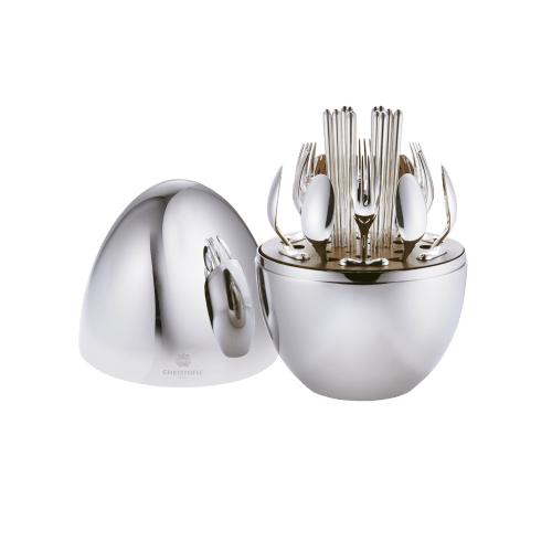 christofle Silver-Plated 24-Piece Flatware Set MOOD Asia