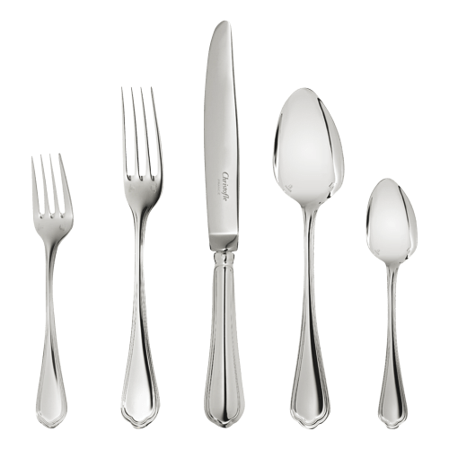 christofle Silver-Plated 5-Piece Place Setting Spatours