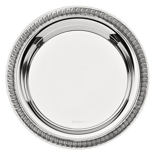 christofle Silver-Plated Bottle/Carafe Coaster Malmaison