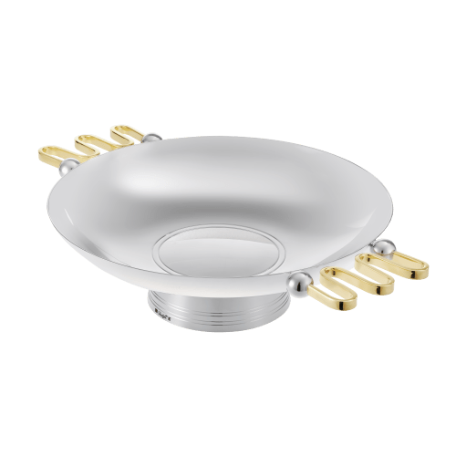 christofle Silver-plated Centerpiece with Gilded Handles Fjerdingstad