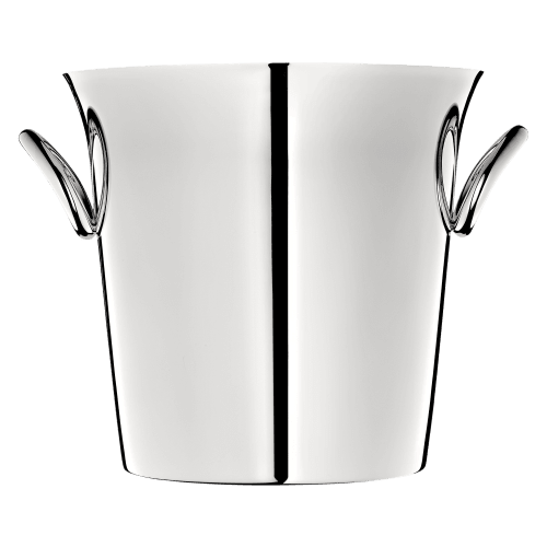 christofle Silver-Plated Champagne Cooler For Two Bottles Vertigo