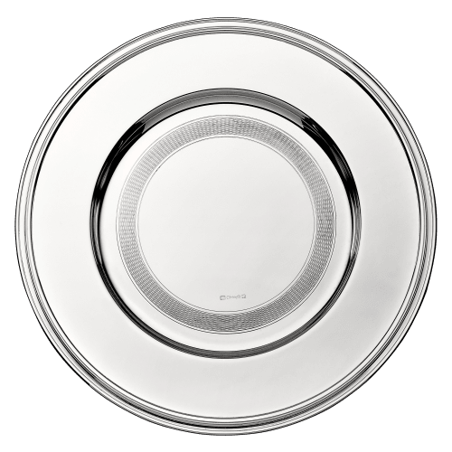 christofle Silver-Plated Charger Presentation Plate Albi