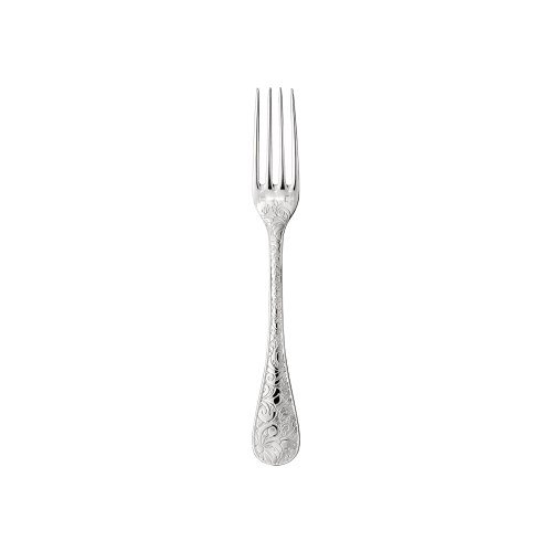 christofle Silver-Plated Dessert Fork Jardin d'Eden