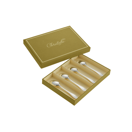 christofle Silver-Plated Espresso Spoons - Set of 4 Albi