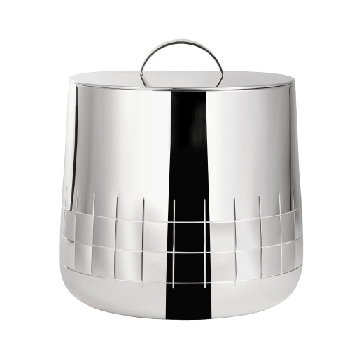 christofle Silver-Plated Insulated Ice Bucket Graphik