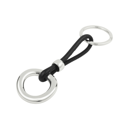 christofle Silver-Plated key ring Idole de Christofle