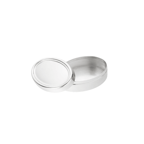 christofle Silver-Plated Mandorla Trinket Box Bonbonnière