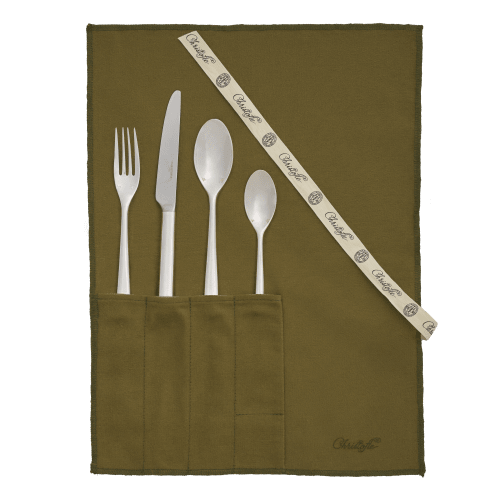 christofle Silver-Plated Medium Individual Flatware Set Mood