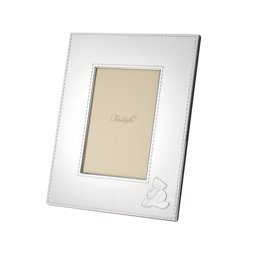 christofle Silver-Plated Picture Frame - 4 x 6 in Charlie Bear