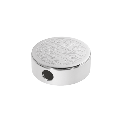 christofle Silver-Plated Pocket Ashtray Jardin d'Eden