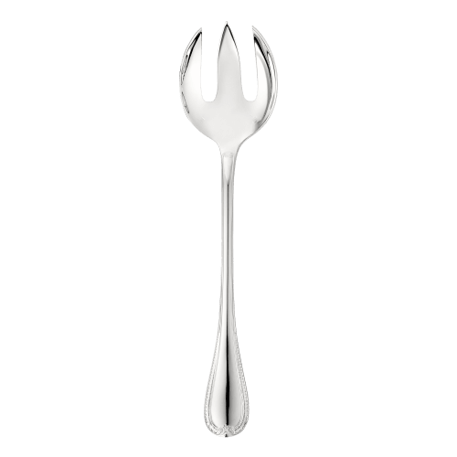christofle Silver-Plated Salad Serving Fork Malmaison