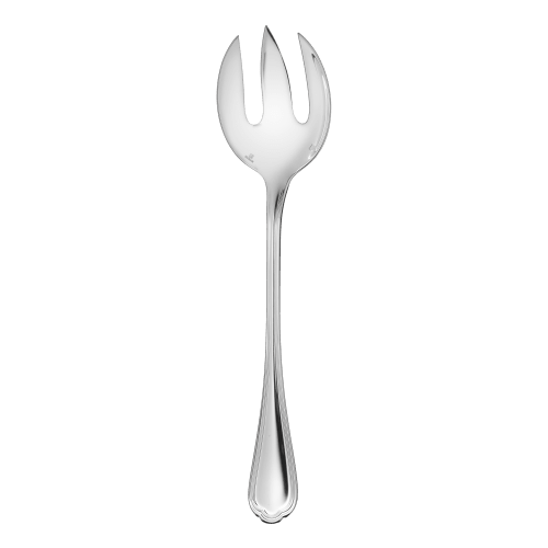 christofle Silver-Plated Salad Serving Fork Spatours