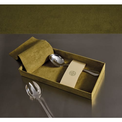 christofle Silver-Plated Salad Serving Piece Set Albi