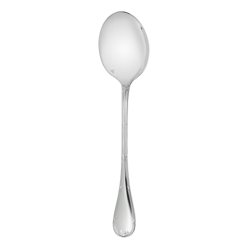 christofle Silver-Plated Salad Serving Spoon Rubans