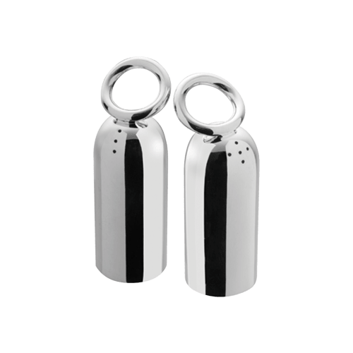 christofle Silver-Plated Salt & Pepper Shaker Set Vertigo
