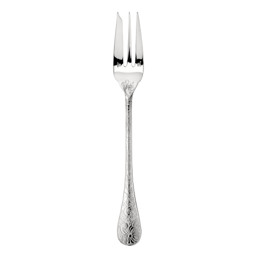 christofle Silver-Plated Serving Fork Jardin d'Eden