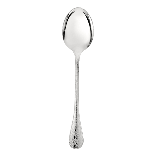 christofle Silver-Plated Serving Spoon Jardin d'Eden