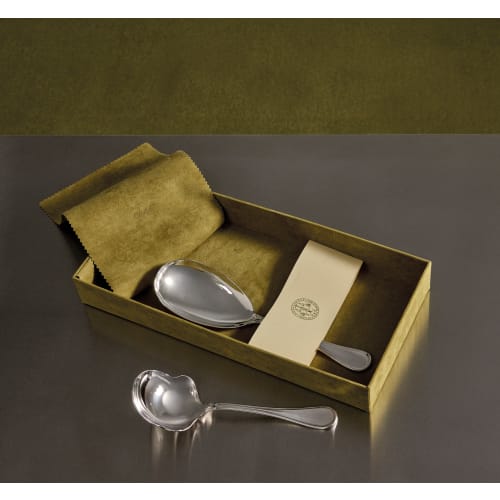 christofle Silver-Plated Side Dish Serving Piece Set Albi