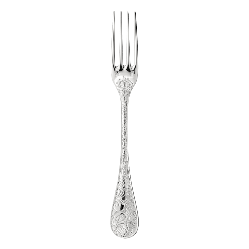 christofle Silver-Plated Standard Luncheon Fork Jardin d'Eden