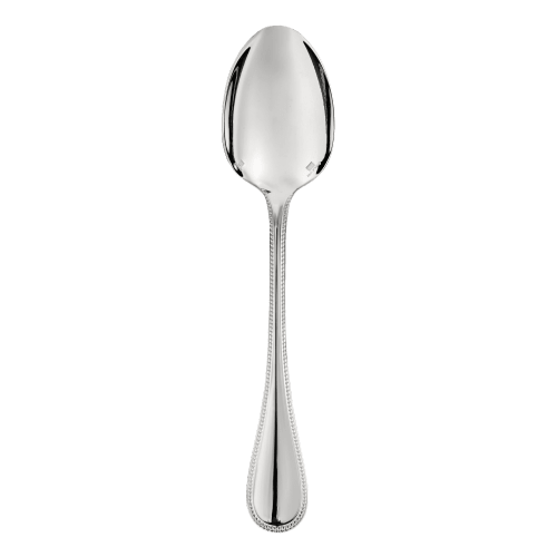 christofle Silver-Plated Standard Soup Spoon Perles
