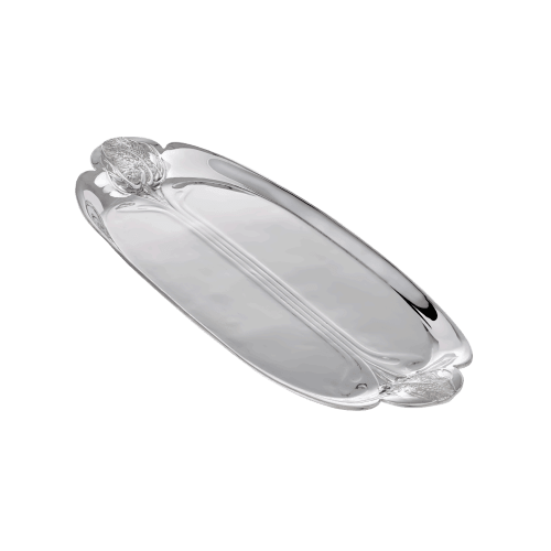 christofle Silver-Plated Thistle Mail Tray 13 x 5 in Gallia