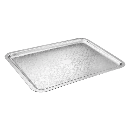 christofle Silver-Plated Tray 17 x 12 in Jardin d'Eden