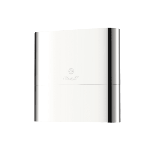 christofle Stainless Steel Case - 24-piece stainless steel (sold empty) Concorde Variations