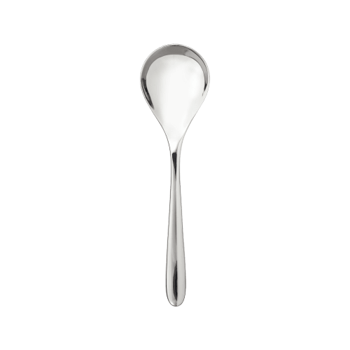 christofle Stainless Steel Cream Soup Spoon L'Âme de Christofle