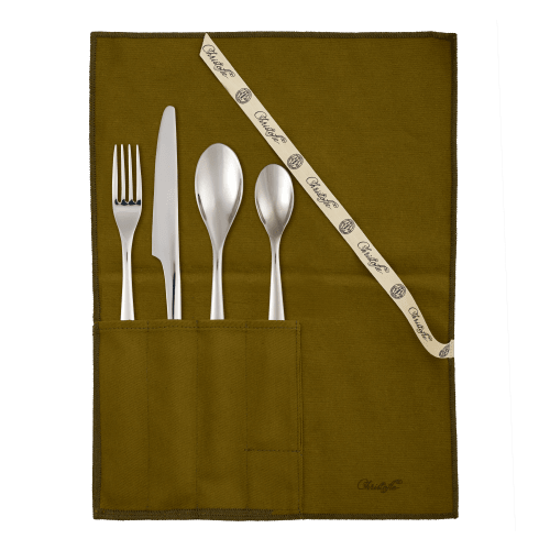 christofle Stainless Steel Medium Individual Flatware Set L'Âme de Christofle