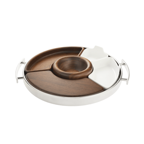 christofle Stainless Steel Petit MOOD Tray Mood Coffee