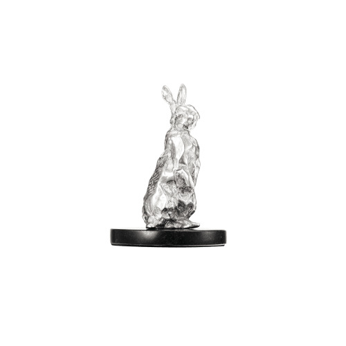 christofle Standing Rabbit in Sterling Silver - Haute Orfèvrerie Lapin