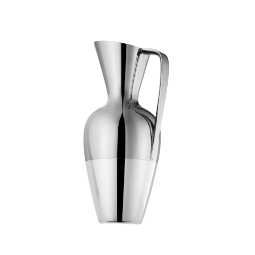 christofle Steel Silver Base Water Pitcher Affinités