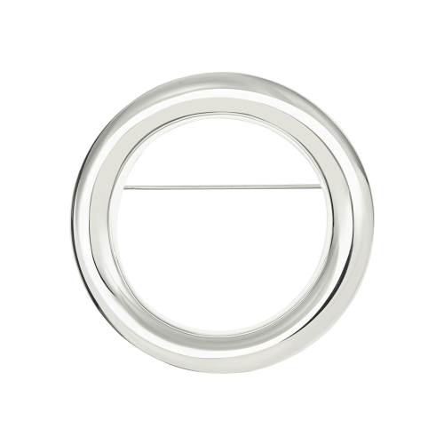 christofle Sterling silver brooch Idole de Christofle