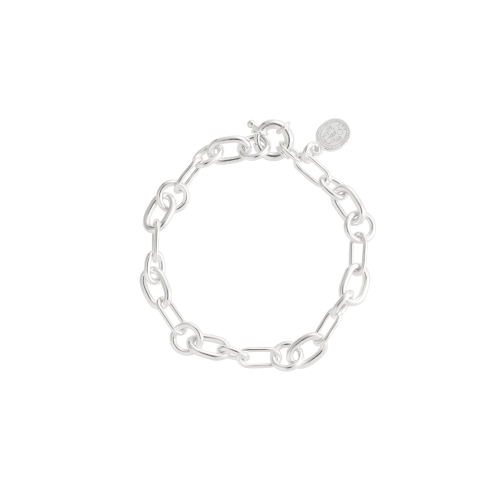christofle Sterling Silver Chain Bracelet Chri-Chri