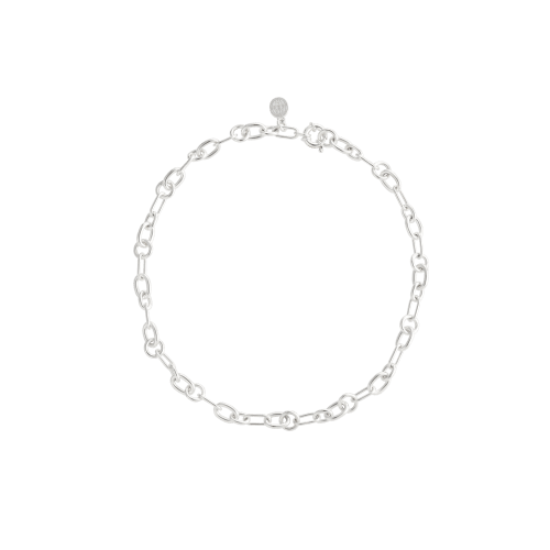 christofle Sterling Silver Chain Necklace Chri-Chri