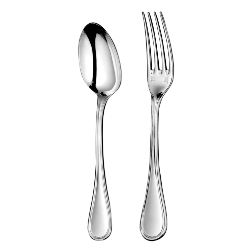 christofle Sterling Silver Children’s Two-Piece Flatware Set Albi