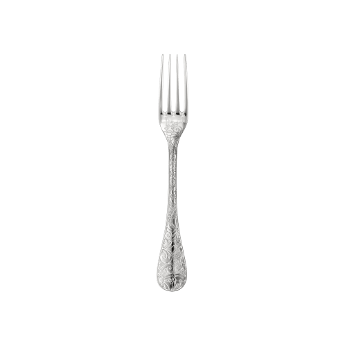 christofle Sterling Silver Dessert Fork Jardin d'Eden