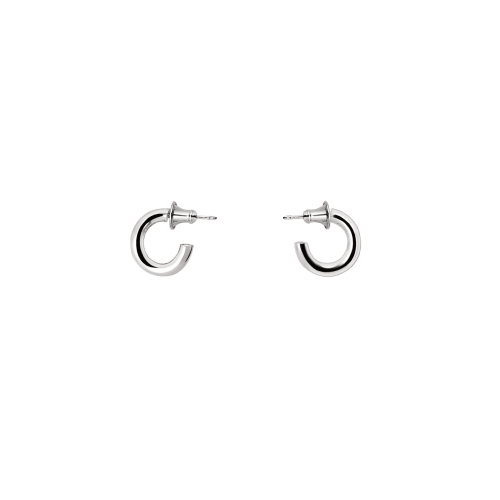 christofle Sterling Silver Medium Hoop Earrings Idole de Christofle